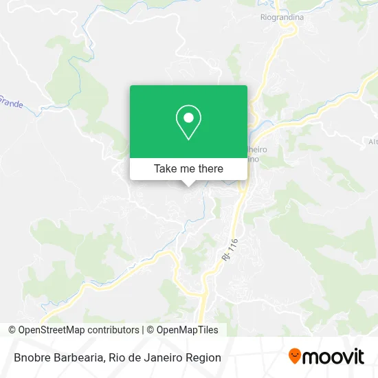 Bnobre Barbearia map