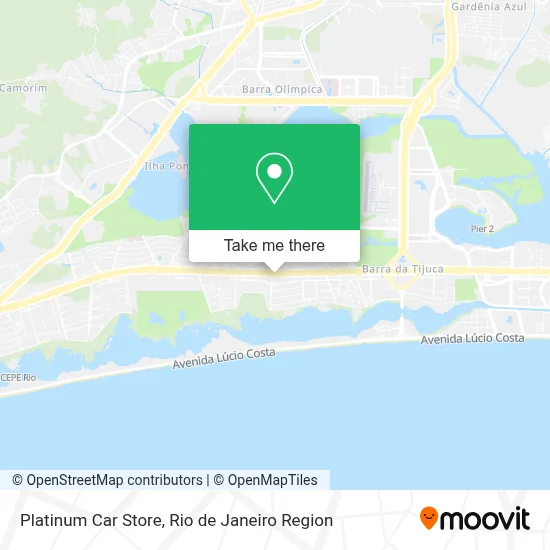 Platinum Car Store map
