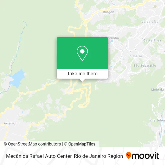 Mecânica Rafael Auto Center map