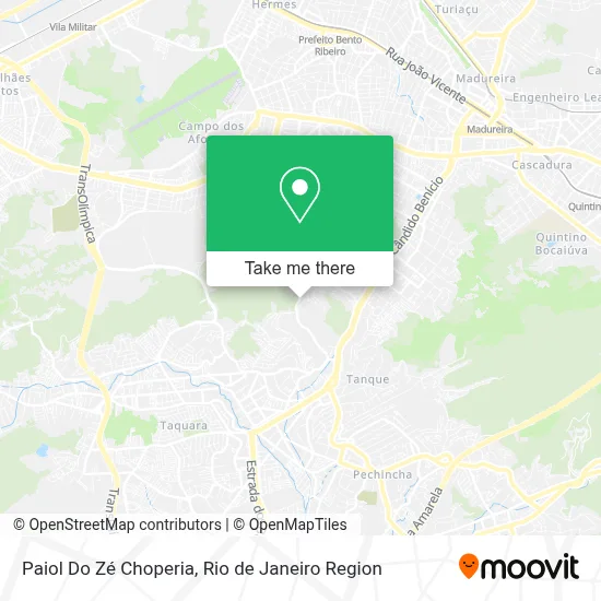 Paiol Do Zé Choperia map