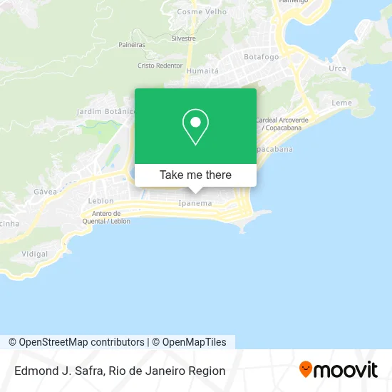 Edmond J. Safra map