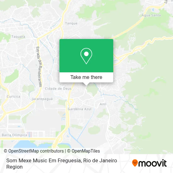 Som Mexe Music Em Freguesia map