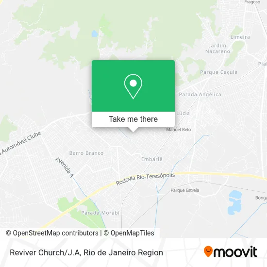 Reviver Church/J.A map