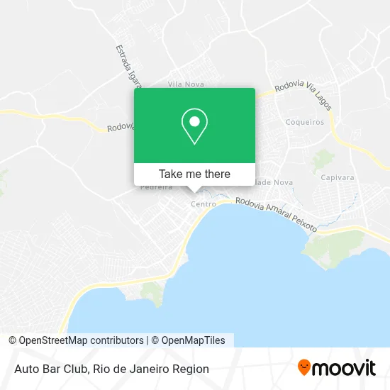 Auto Bar Club map