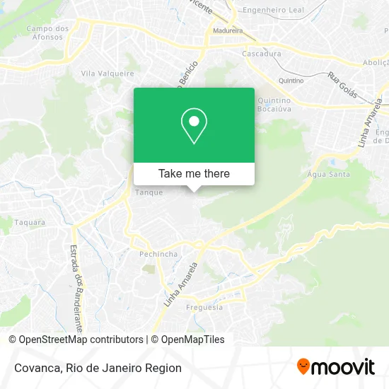 Covanca map