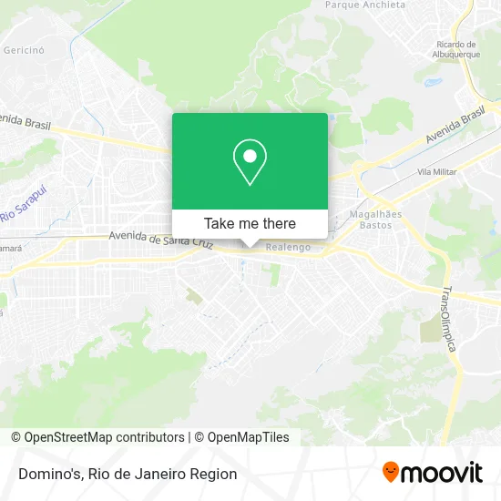 Domino's map