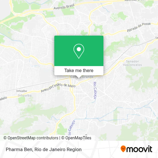 Pharma Ben map