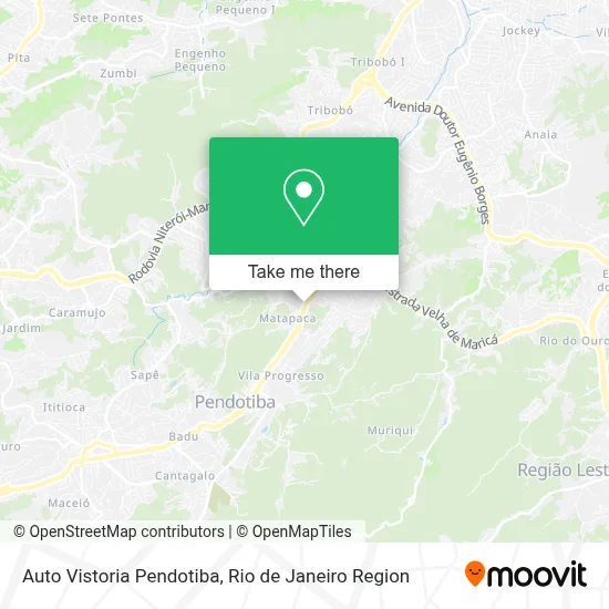 Auto Vistoria Pendotiba map