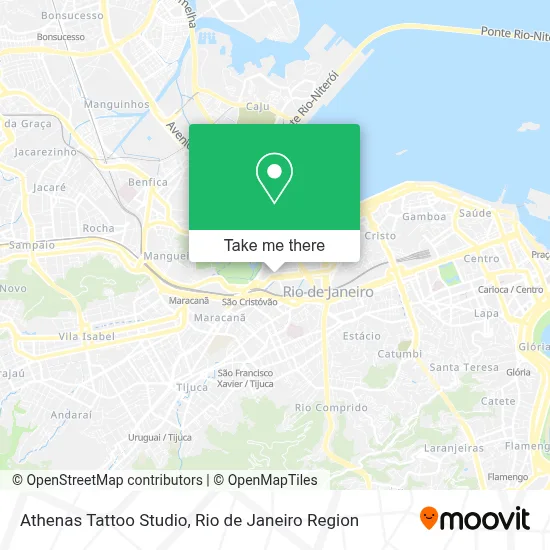 Athenas Tattoo Studio map