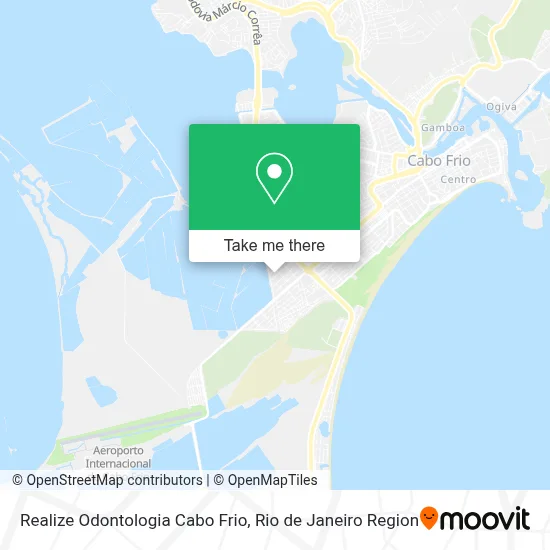 Realize Odontologia Cabo Frio map