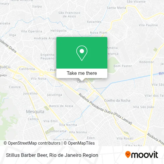 Stillus Barber Beer map