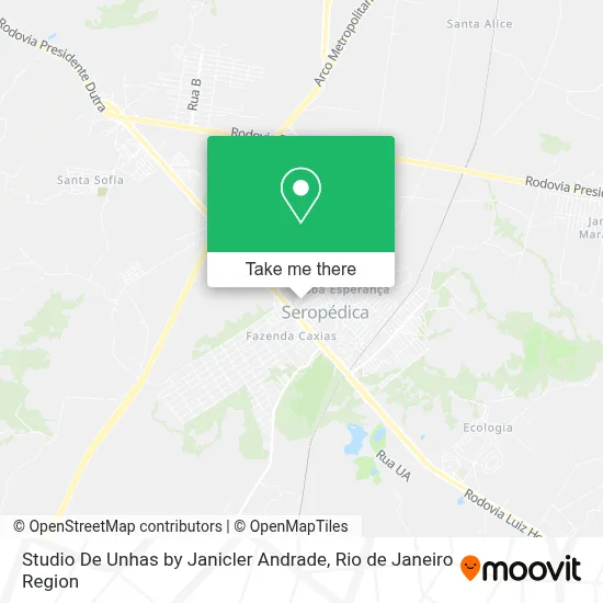 Studio De Unhas by Janicler Andrade map