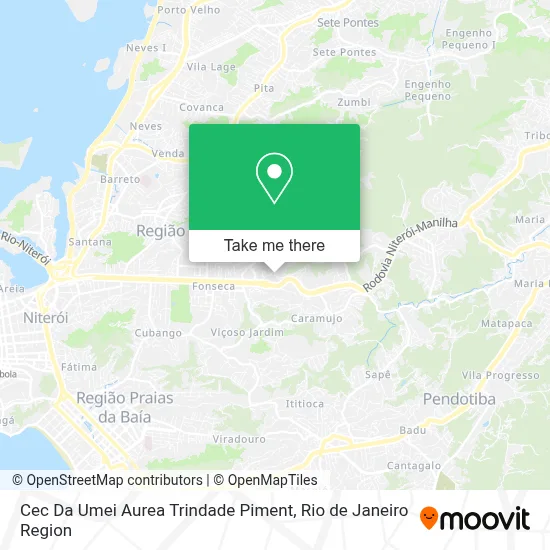 Cec Da Umei Aurea Trindade Piment map