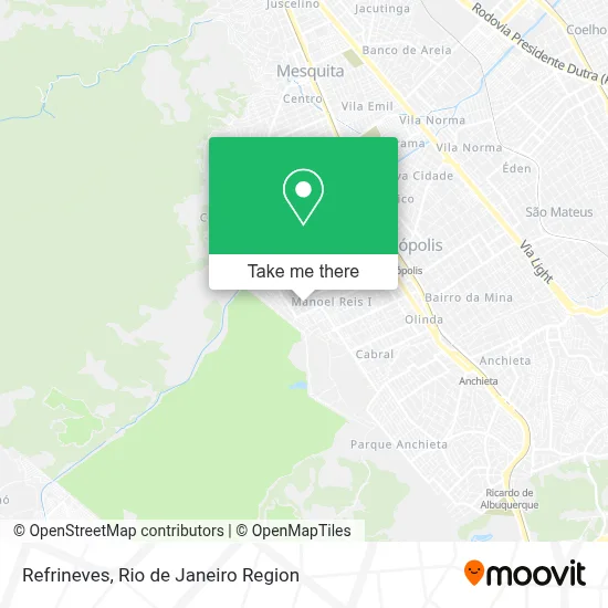 Refrineves map