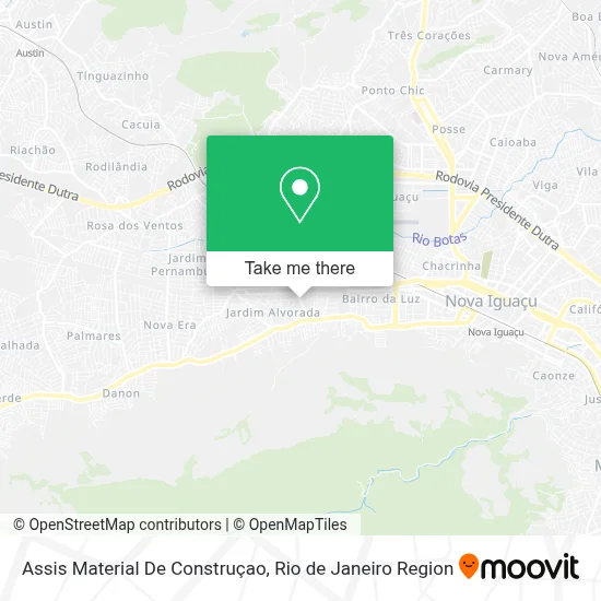 Assis Material De Construçao map