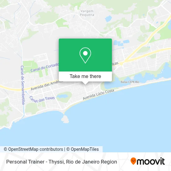 Personal Trainer - Thyssi map