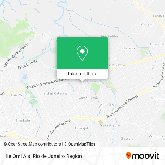 Ile Omi Ala map