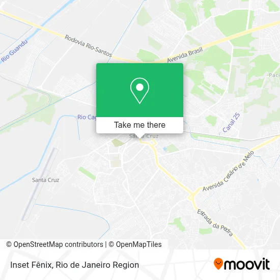 Inset Fênix map