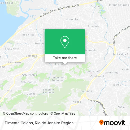 Pimenta Caldos map