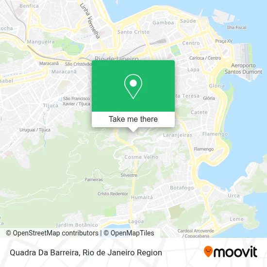 Quadra Da Barreira map