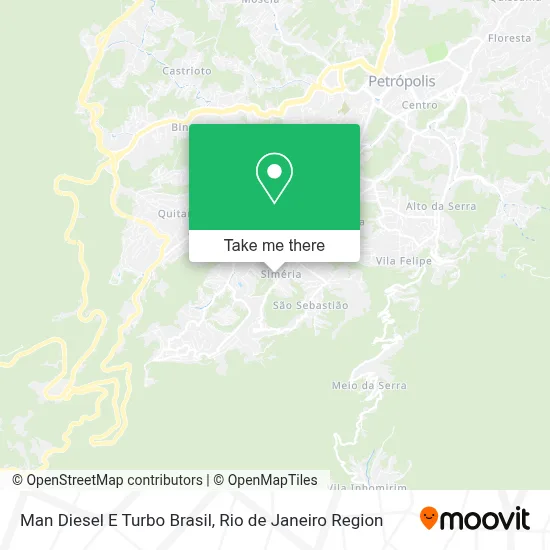 Man Diesel E Turbo Brasil map
