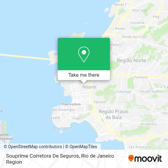 Souprime Corretora De Seguros map