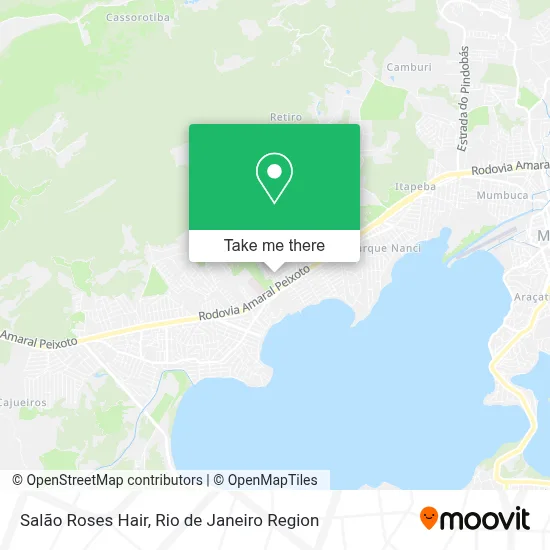 Salão Roses Hair map