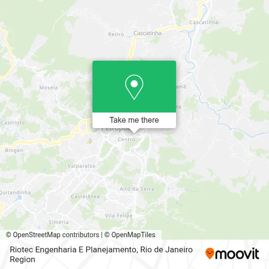 Riotec Engenharia E Planejamento map