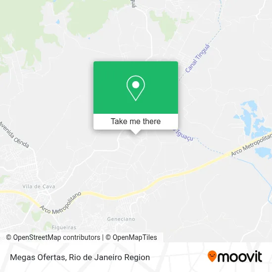 Megas Ofertas map