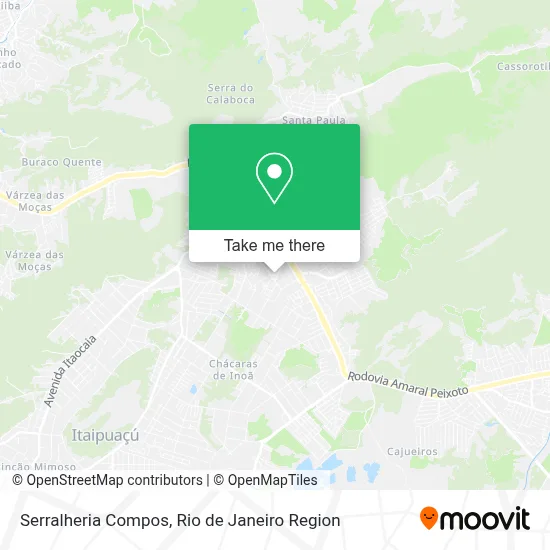 Serralheria Compos map