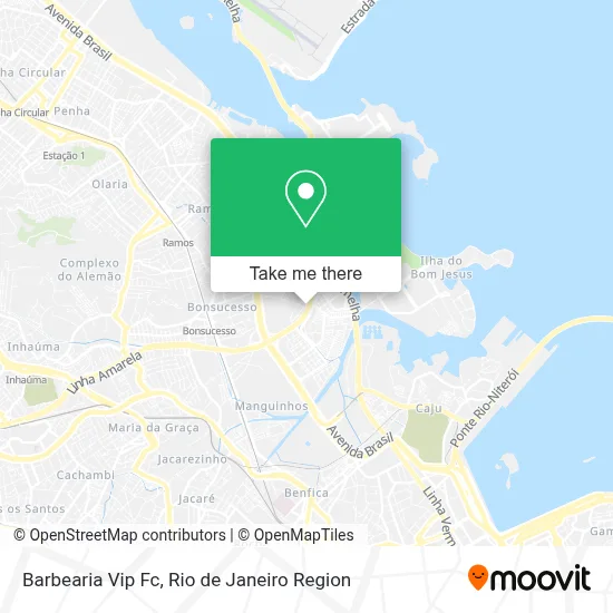 Barbearia Vip Fc map