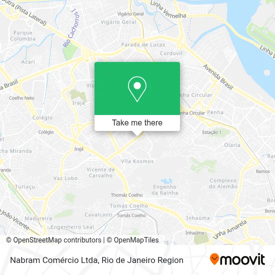 Nabram Comércio Ltda map