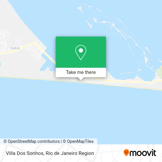 Villa Dos Sonhos map