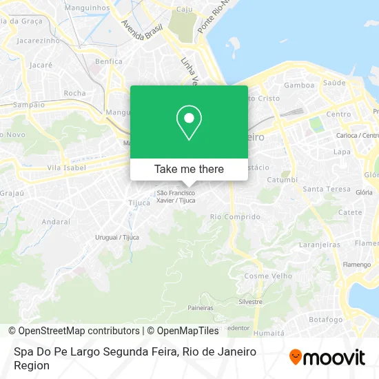 Spa Do Pe Largo Segunda Feira map