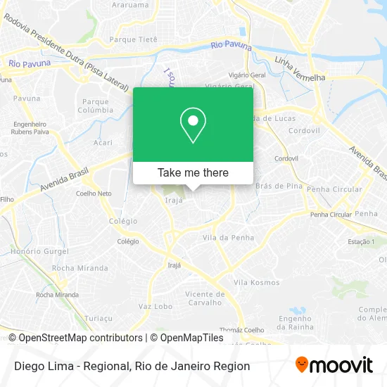 Diego Lima - Regional map