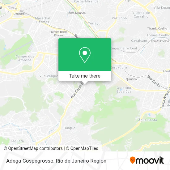 Adega Cospegrosso map