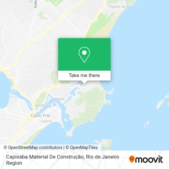 Capixaba Material De Construção map