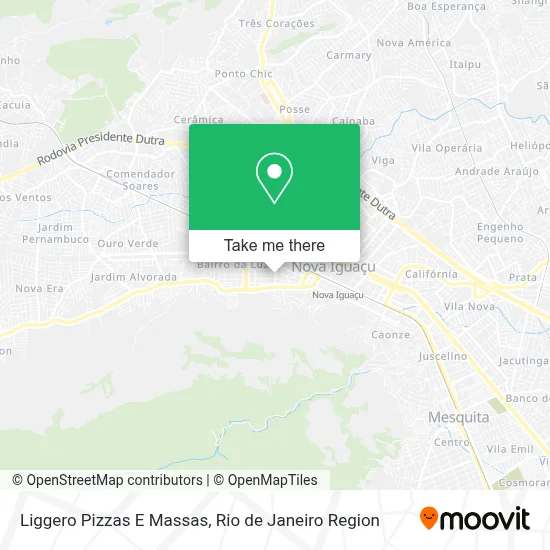 Liggero Pizzas E Massas map