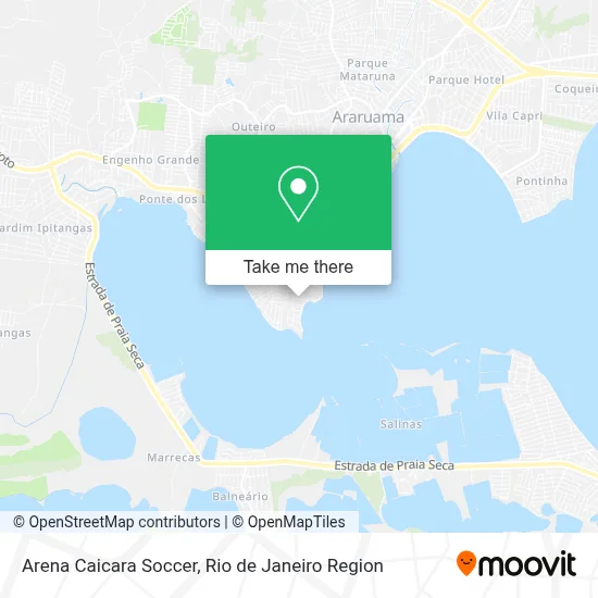 Arena Caicara Soccer map