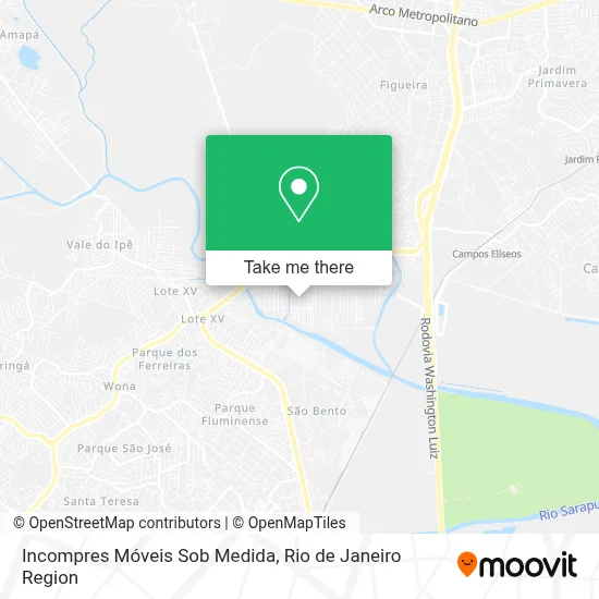 Incompres Móveis Sob Medida map