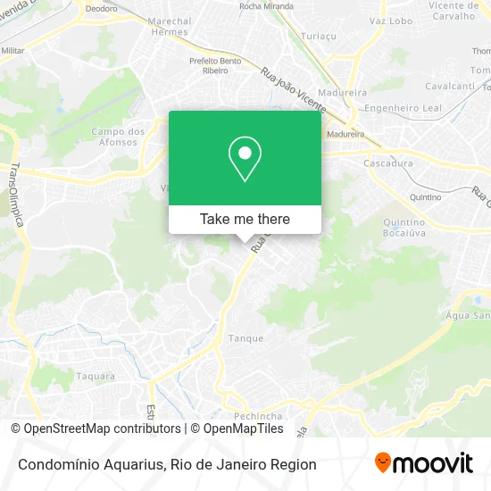 Condomínio Aquarius map