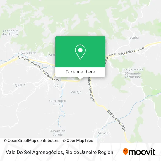 Vale Do Sol Agronegócios map