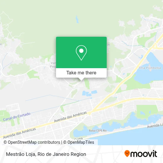 Mestrão Loja map