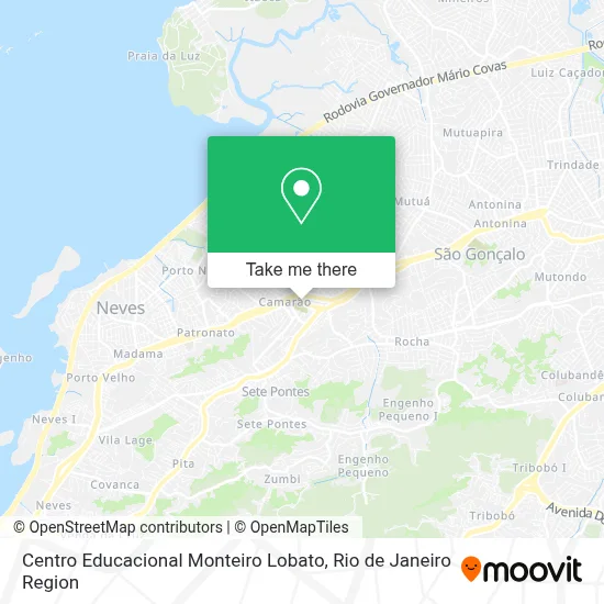 Centro Educacional Monteiro Lobato map