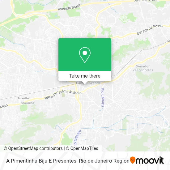 A Pimentinha Biju E Presentes map
