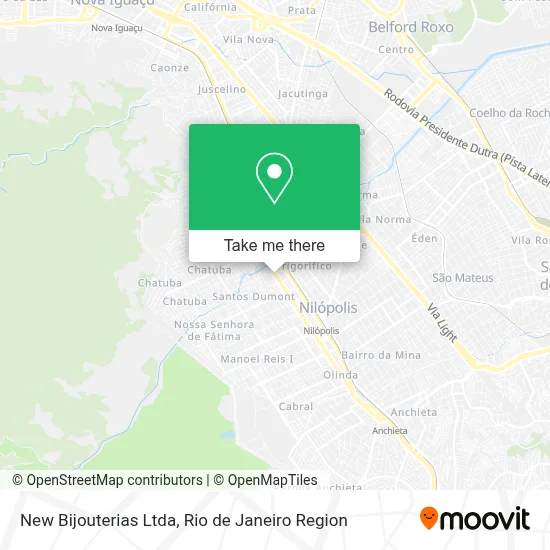 New Bijouterias Ltda map