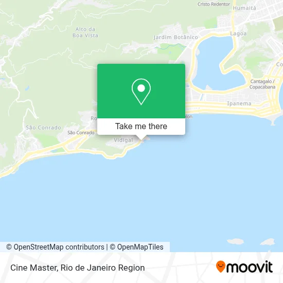 Cine Master map