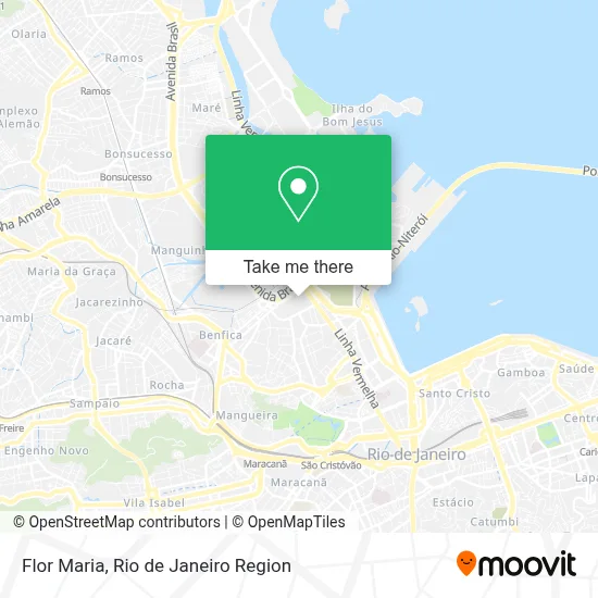 Flor Maria map
