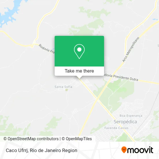 Caco Ufrrj map