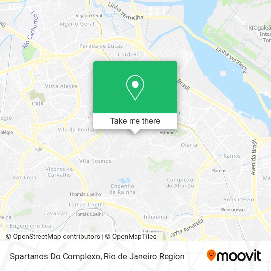 Spartanos Do Complexo map